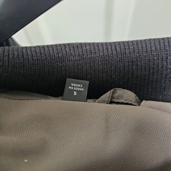 Uniqlo Men's Small Double Zipper Brown Jacket - Picture 6 of 6